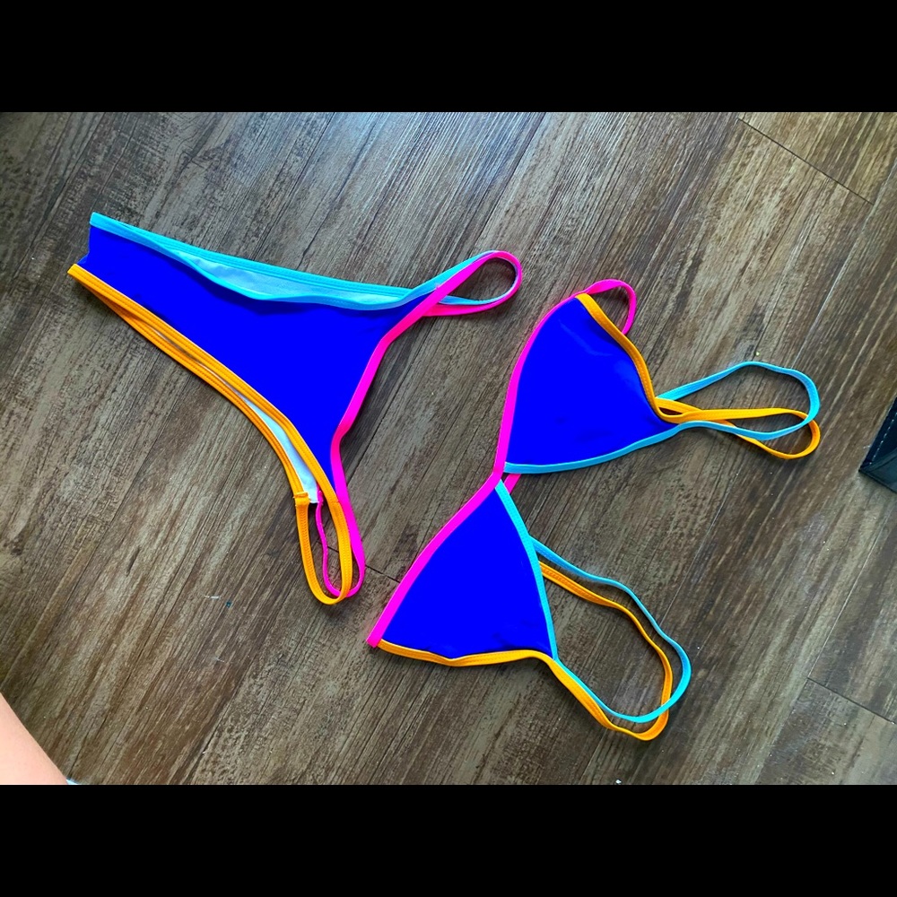 Bright Multicolor Bathing Suit - NEVER WORN